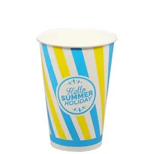 커피세븐 (아이스종이컵) 16온스 썸머스트라이프 음료컵 1000개(양면코팅)