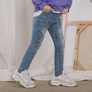 루알라키즈 아동 데미지 스판 데일리 청바지 7호-17호 3138L