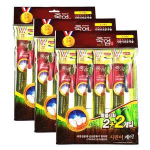 엘지 죽염 칫솔 시린이 전문 초극세모 4입 x 3개