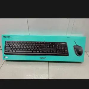 (밀알) 로지텍 MK120 New (정품) 유선 데스크탑 세트