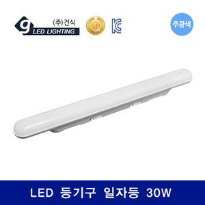 (주)건식 G LED 일자등 30W 주광색(하얀빛)