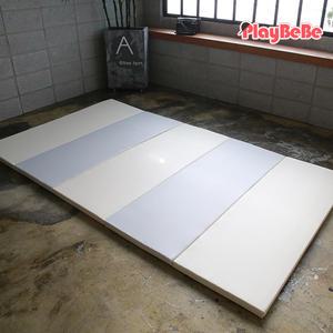 플레이베베 층간소음방지 놀이방 폴더매트 레체그레이 5단(140x250)