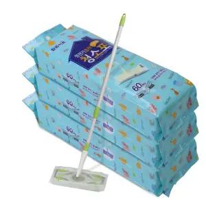 정전기 원리 청소포 대용량 60매x5팩 300매 건식