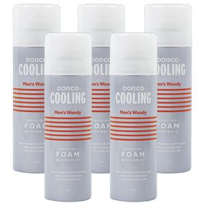 도루코 쿨링 쉐이빙폼 멘즈 우디 210ml x 5개 쉐이빙 면도 거품 폼 젤
