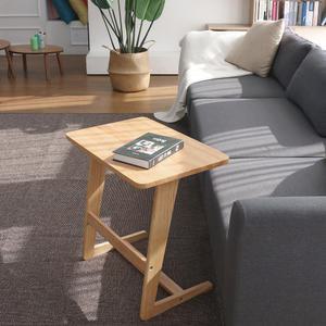 원목 사이드테이블 소파 침대 간이 보조 티테이블 소형 대형