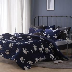 [베드앤데코][당일출고] 베어풋 밍크극세사 차렵이불 단품/세트 [SS/K]