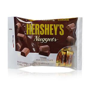 허쉬 초콜릿 너겟 크리미밀크159g x1개,초코바,캔디