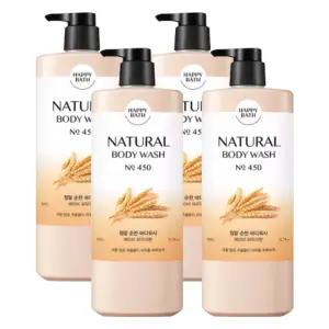 해피바스 바디워시 순한 900gx4개/바디클렌저 워시