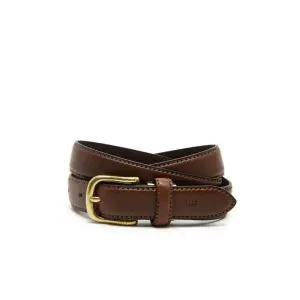 [롯데백화점]닥스 액세서리 [여성벨트]브라운 가죽 슬림 버클 여성벨트 DBBE2F742W3