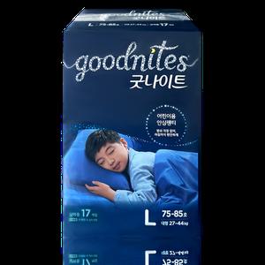 하기스 굿나이트 안심팬티 대형 남아 17p x 1개