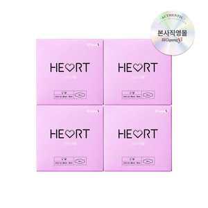 [질경이] 통기성 좋은 마음 생리대 중형(15개입) 4팩