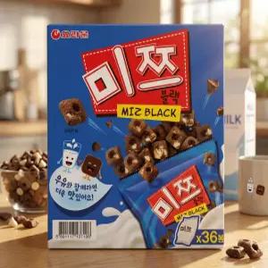 오리온 미쯔 블랙 42g x 36봉