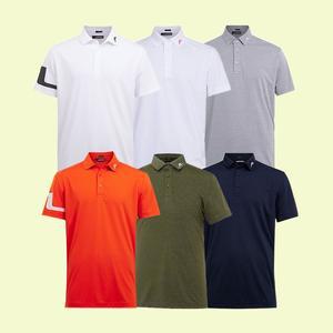 제이린드버그 남성 히스 레귤러 핏 골프 폴로 (GMJT05552)