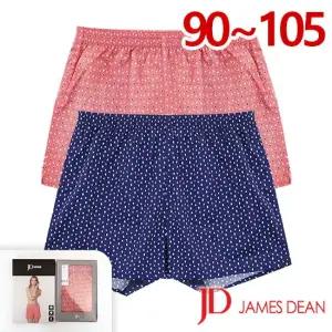 편안한 순면 패턴 여성 트렁크팬티1종(JHWTY033)90-105