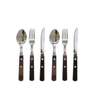 트라몬티나 커트러리 디저트 2인세트, 월넛, 1개