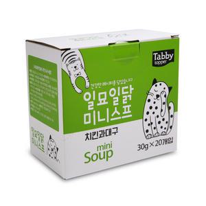 일묘일닭 미니스프 치킨대구 30g x20개 고양이간식