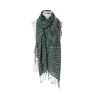[롯데백화점]레노마 체크 패턴 머플러 미디어 FRT261
