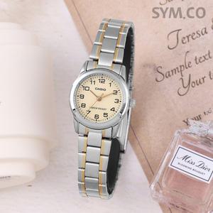 정품 스타샵 LTP-V001SG-9B 카시오 패션 정장 손목시계 c117