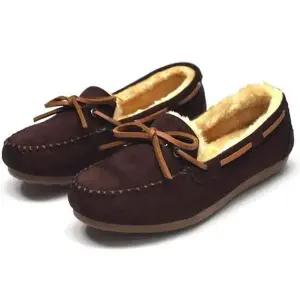 [오노마] ONM 여성 방한 털신발 모카 슈즈 로퍼 캐주얼 단화 신발 (S9358969)