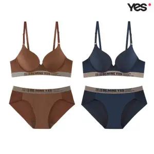 [롯데백화점]예스 히피 바코드 헴팬티 세트 YSWBY813YSWPY814