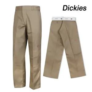 [디키즈] 남성 더블니 워크팬츠 카키