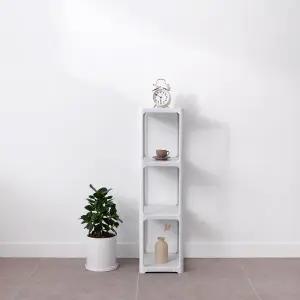 까사마루 리안 4단 이동식 슬림 선반