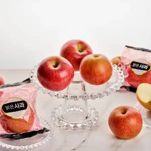 [하프클럽/착한식탁]맑은 햇 세척사과 실중량 3kg 꼬마소과