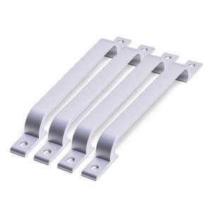 두일 엘리제홀 건축손잡이 실버 P192 4개 베란다 샷시 미닫이 건축 중문 업소용 현관 문고리 출입문