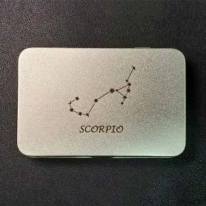 골프티케이스 블랙 실버 탄생별자리 블랙우드티