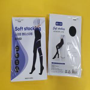 3 P / 미센조 SOFT 소프트 팬티스타킹 80 + 5 D /스킨 블랙 요거다 ㅁㄹ