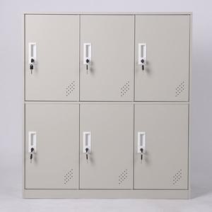 [나인홈가구]사무용 철제 캐비넷 6문수납장