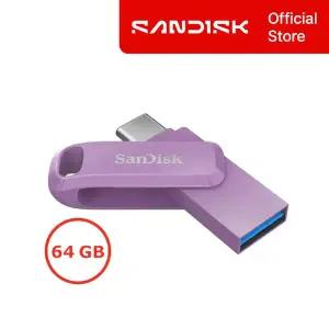 [샌디스크] 울트라 듀얼 드라이브 고 USB 메모리 64GB 64기가 DDC3 퍼플 Gen1 150MB/s