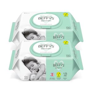 [코디][체험팩]베피스 젠틀 소프트 (캡) 물티슈 100매2팩