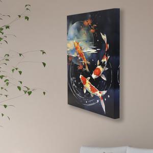 구어도 잉어 다복 신년 출세 성공 대박 기념 그림 액자 풍수 인테리어 개업 집들이 선물 두꺼비집 가리개