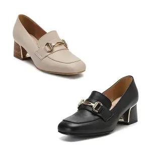 탠디본사 소가죽/양가죽 여성 로퍼 9121207 2color 택1 (5cm)