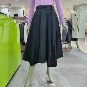 시슬리/애플아울렛/벨티드 언발라스 홀 스커트 SASKA1411