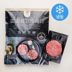 이플원 100 순쇠고기 패티 (냉동) 750g 1개