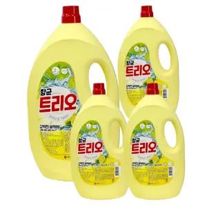 트리오 3KGx4개 1박스 애경 친환경주방세제 주방용세척제 중성세제 1종세척제