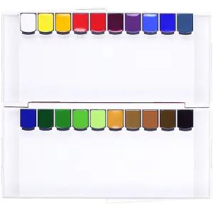 미젤로 실버 클래스 고체물감 20색 MPW-5020N/수채화물감 영남상사