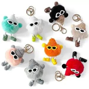 [셀러허브][라일리] Rly 하이보이 폼폼 키링 참장식 BBAC20-044 (S9547866)