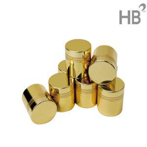 EV 전체금 유광 금띠청병 대 100개 / 환병 환약 청심환통 청병케이스 알약통 공진단