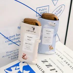 Wpc.양산 멍파라솔 강아지 암막 99.9차단 5단양산 801-HK005-102