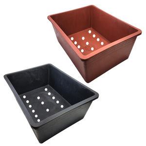 집 텃밭 사각화분 고무다라 대파키우기 원예 상추화분 왕대 2색상