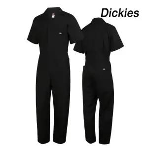 [디키즈] 점프수트 포플린 커버올 블랙