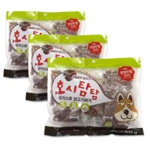 호시탐탐 모이스트 양고기버거 600g 3개묶음 강아지간식