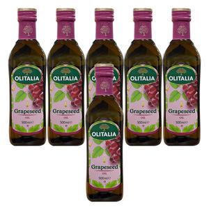 올리타리아 포도씨유 500ml 6개 / 포도씨오일