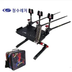 청수레져 (신제품) 블랙 칸 양어장 받침틀 세트