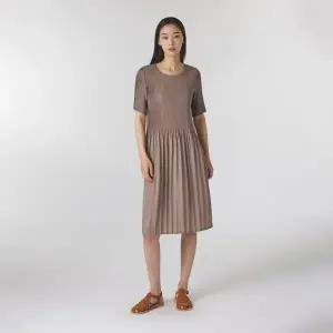 [플리츠미](대구신세계)[최초 판매가 78000원] 솔리드 사이드 포켓 원피스_EPOPM224041