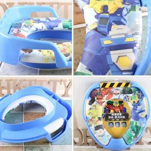 헬로카봇 변기커버 유아 아동 비데겸용 캐릭터 변기커버 0445