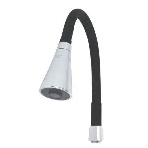 싱크대코브라 블랙 컬러 자바라 주방수전헤드 수도꼭지 셀프교체 호스